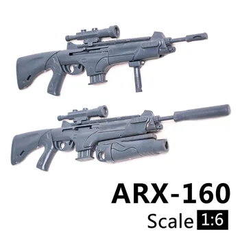 1/6 Scară ARX160 Pușcă Model Tactic Cu Lansator de Asamblare Cărămizi de Construcție Armă De Acțiune Figura