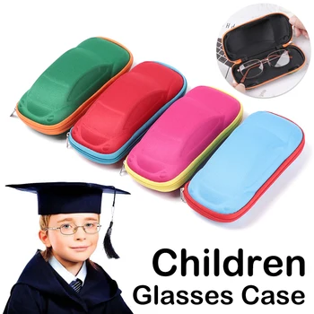 1 BUC Drăguț pentru Copii Ochelari de Caz Capacul Portabil Ușor de Mașină în Formă de Ochelari Protector Cutie Multi-funcția de Accesorii pentru Ochelari