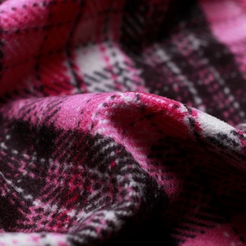 150cm latime 540g/m rose red roz culoare îngroșa wollen bunuri din lână materiale de iarnă palton haine DIY țesături