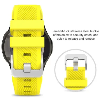 20/22mm Curea de Ceas Pentru Samsung galaxy watch 5/4 40mm/Clasic 46mm/de Viteze s3 bratara de silicon huawei watch gt 2e/5 pro 45mm Curea
