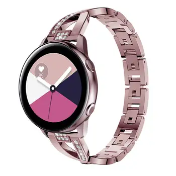 20mm Otel Inoxidabil Curea de ceas pentru Samsung galaxy Watch Active 40mm/42mm /s2 /s4 inteligent bratara de Metal Bijuterii Brățară benzi