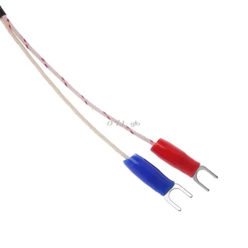 6mm Orificiu de Spălare de Tip K Termocuplu Senzorului de Temperatură a Sondei 1M Cablu Pentru Controler de Temperatura Industrial