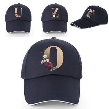 Barbati Casual Șepci de Baseball pentru Femei Reglabil UV-dovada Viziere Pălării Strada Hip Hop Capac Bumbac Pur Înapoi Pălărie Cataramă de Aur Scrisoare de Imprimare