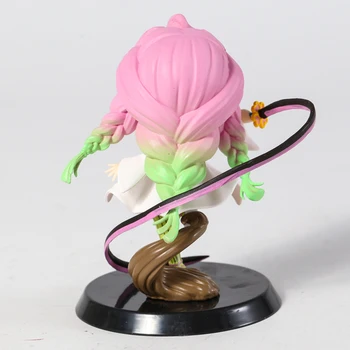 Demon Slayer Kanroji Mitsuri Q Ver PVC Model de Păpușă Jucărie Colletible Figurals