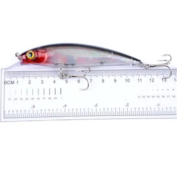 FISHINAPOIT 1BUC Laser Transparent Pește Pescuit Nada 11CM 14G Înalte Cârlige Bass Wobblere Crankbait Artificiale Japonia Greu Momeli