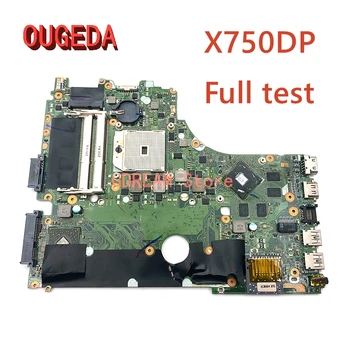 OUGEDA Pentru Asus X550 X550DP K550D X550D K550DP X750DP Laptop Placa de baza Socket FS1 DDR3 cu Dscrete grafică BORD PRINCIPAL