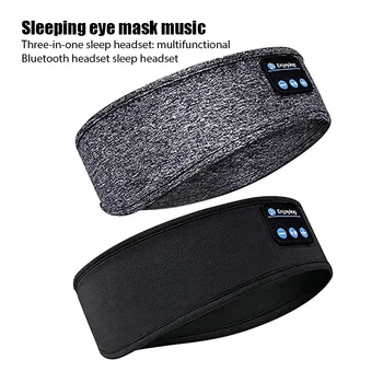 Original Elastic Bluetooth Bentita Masca De Ochi De Somn Fără Fir Bluetooth Căști Sport Dormit Bentita Cască Bluetooth