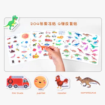 Puzzle-uri noi Jucării de Hârtie pentru Copii Desene animate Animale Vehicul Hârtie Puzzle Copii Copil mai Devreme de Învățare de Învățământ de Puzzle-uri Jucarii