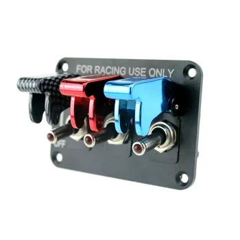 RV 12V 20A 3 switch-uri 1 bucata panou Multi-funcție de motor cu aprindere releu comutator
