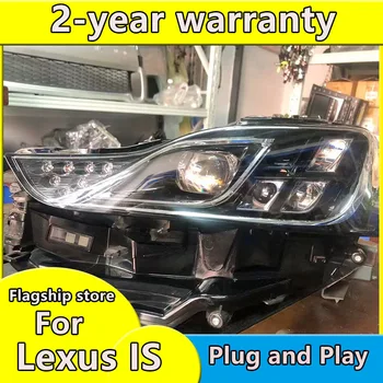 Styling auto Lampă de Cap pentru Lexus 2013-2021 IS200T IS300H Faruri cu LED-uri LED Faruri Accesorii Auto