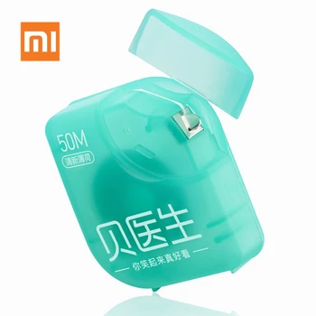 Xiaomi Mijia Doctor Bay Dentare Foss Portabil Ponturi de Dinți Scobitori Stick Îngrijire Orală Design 50m/cutie pentru Barbati Femei de Familie