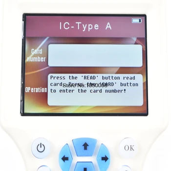 10 limba engleză Frecventa RFID Copiator Duplicator 125KHz fob Cheie NFC Cititor de Scriitor 13.56 MHz Criptate Programator USB UID Copie Carte de Tag-ul