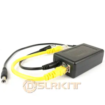 802.3 at Gigabit 24 watt Active Splitter PoE 48V la 12V 2A Power Over Ethernet