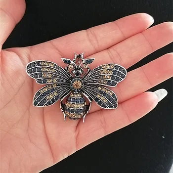 Rafinat fluture insecte guler pin broșă costum pulover beetle accesorii petrecere cod pin badge broșe cadou de vacanță